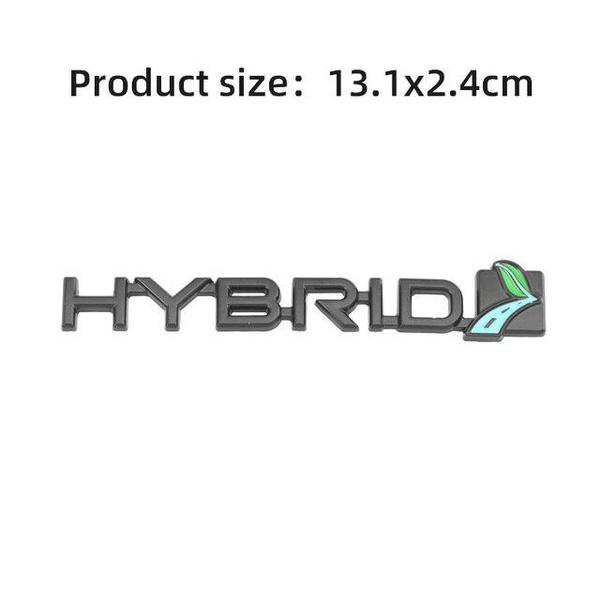 Car Sticker Emblem Auto Badge Decal for Hybrid Synergy Drive Letter Prius Camry Rav4 Crown Auris Honda Focus Toyota Styling