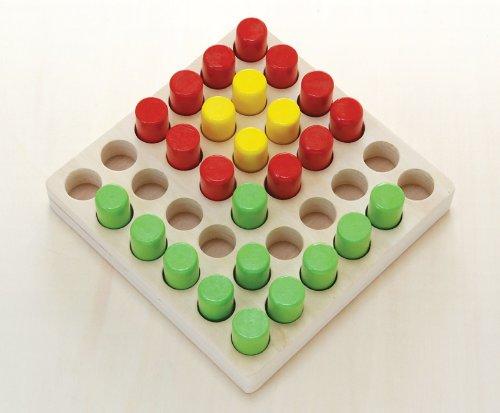 Wooden Toy Daiwa Peg Game Set Basic Educational Learning Toy Number and Shape Game Family Toy Educational Toy Wooden Wooden Toy