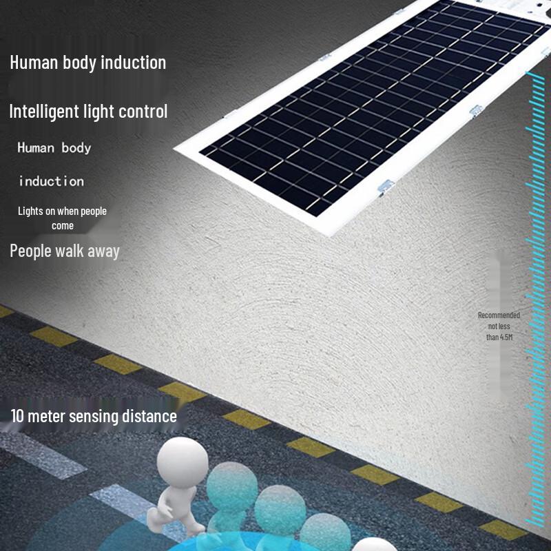 1500W Solar Street Light with Lens and Stainless Steel