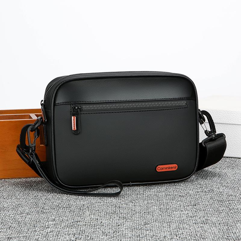 Men s Crossbody Clutch: Multi-pocket Business Bag, Wear-resistant, High-quality Texture, Handheld & Single-shoulder Design.