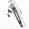 Stainless Steel Back Clip for DIY Folding Pocket Knife Tool DIY Accessories Back Clip Custom Folding Knife Back Clip Holder