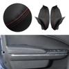 For Dodge Charger 11-19 Front Left& Right Inner Door Armrest Panel LEATHER Cover