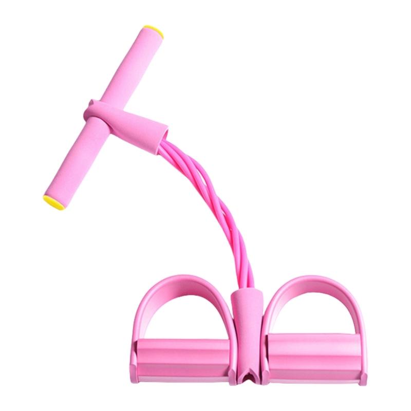 

Multifunctional Exercise Equipment 4 Tube Tension Rope Perfect for Strength Training Yoga Stretching Sit Up Gym and Home