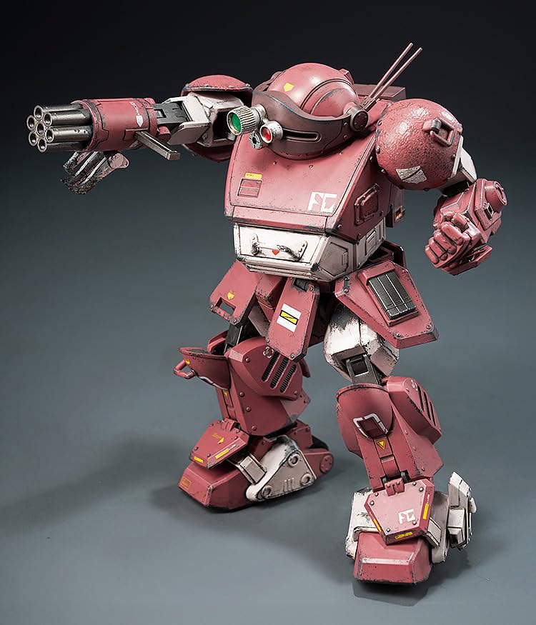 Threezero Armored Trooper Votoms Brutish Dog and Zinc Alloy Painted Movable Figure Robo-Dou Non-Scale ABS, PVC, POM,
