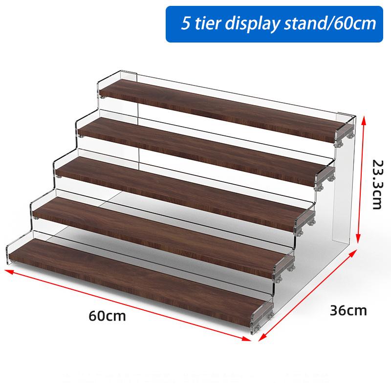 

Полка для кассового аппарата, алюминиевый сплав с текстурой дерева, подставка для косметики для кассовых прилавков супермаркетов, торговые полки