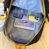 Transparent Students Backpack Multi Pocket Double Shoulder Bags Large Capacity School Bag  College