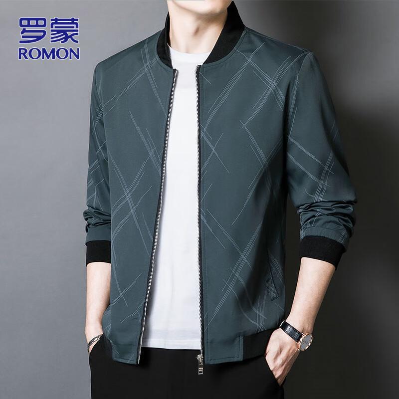 

ROMON Men s Casual Bomber Jacket 3XL