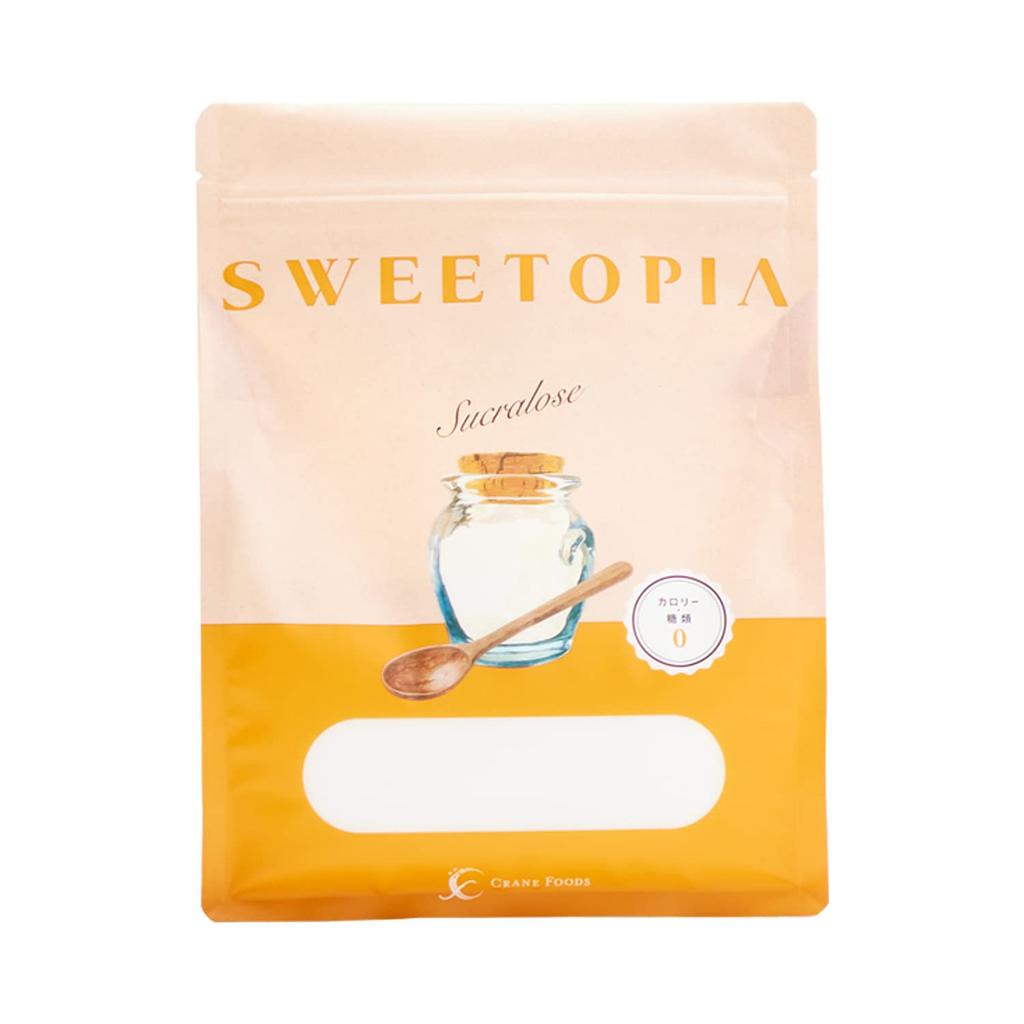 Crane Foods Sweetopia Sucralose Sweetener 800g Low Carbohydrate Zero Calories Zero Sugar 3x Sweet Diet Sugar Erythritol