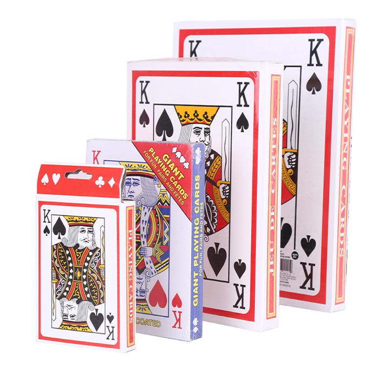 Playing Big Extra Large Super Size Playing Cards - 4x9 Times Larger