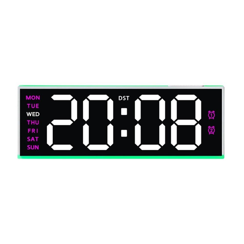 Temperature Bedside Alarm Clock with Calendar LED Night Light Clock New LED Digital Clock Bedroom
