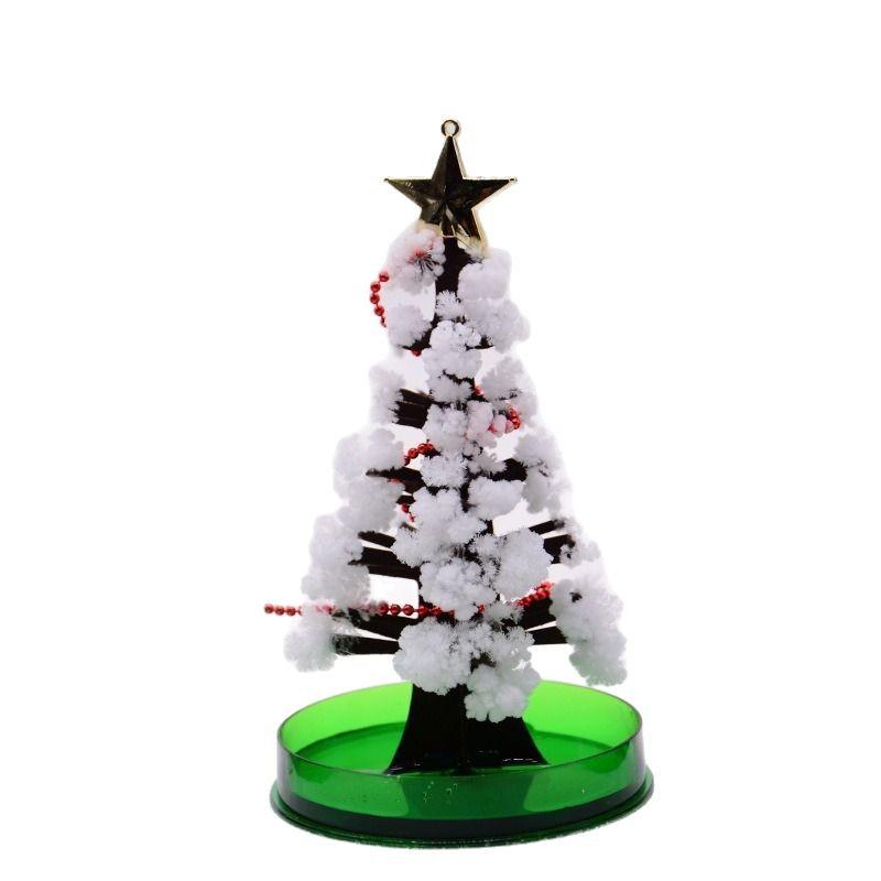 Magic Watering Crystal Christmas Tree - Children's Science Experiment Snowflake Toy