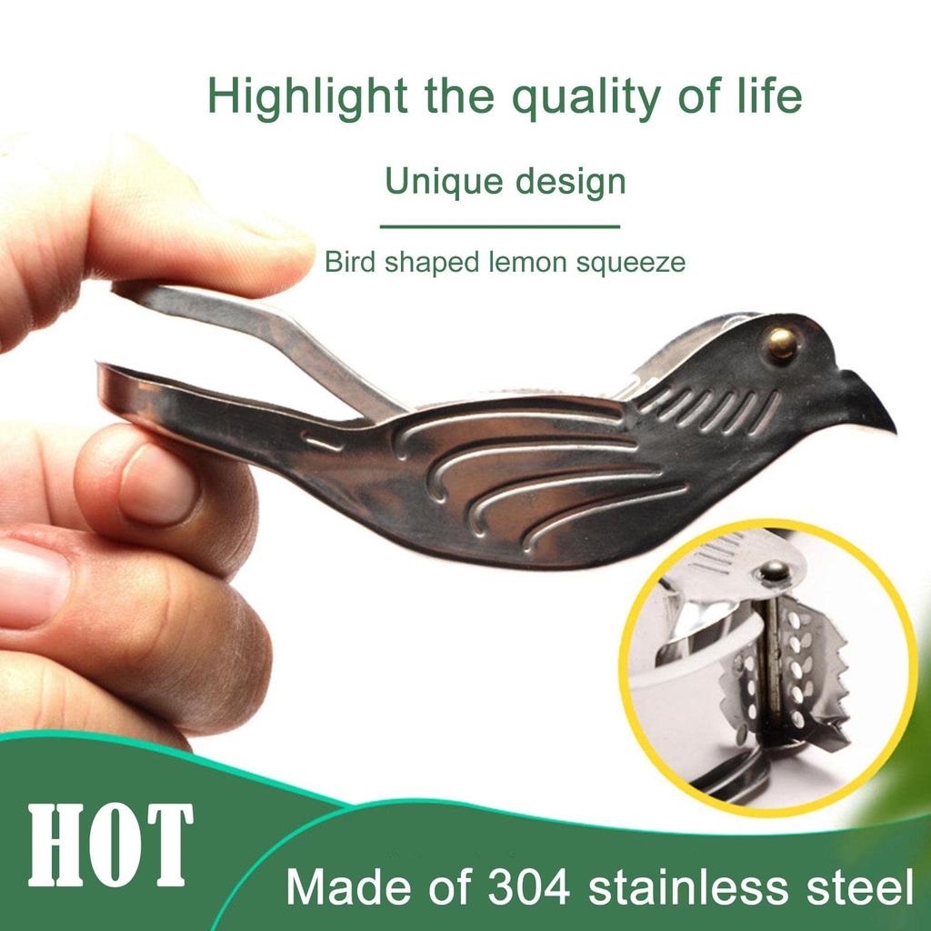 Bird Shaped Lemon Juice Extractor Stainless Steel 304 Lemon Juice Extractor