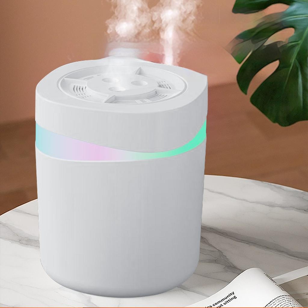 5L Air Humidifier Triple Spray Port Essential Oil Aromatherapy Diffuser Mute Atomizer Colorful Lights For Home Office Car