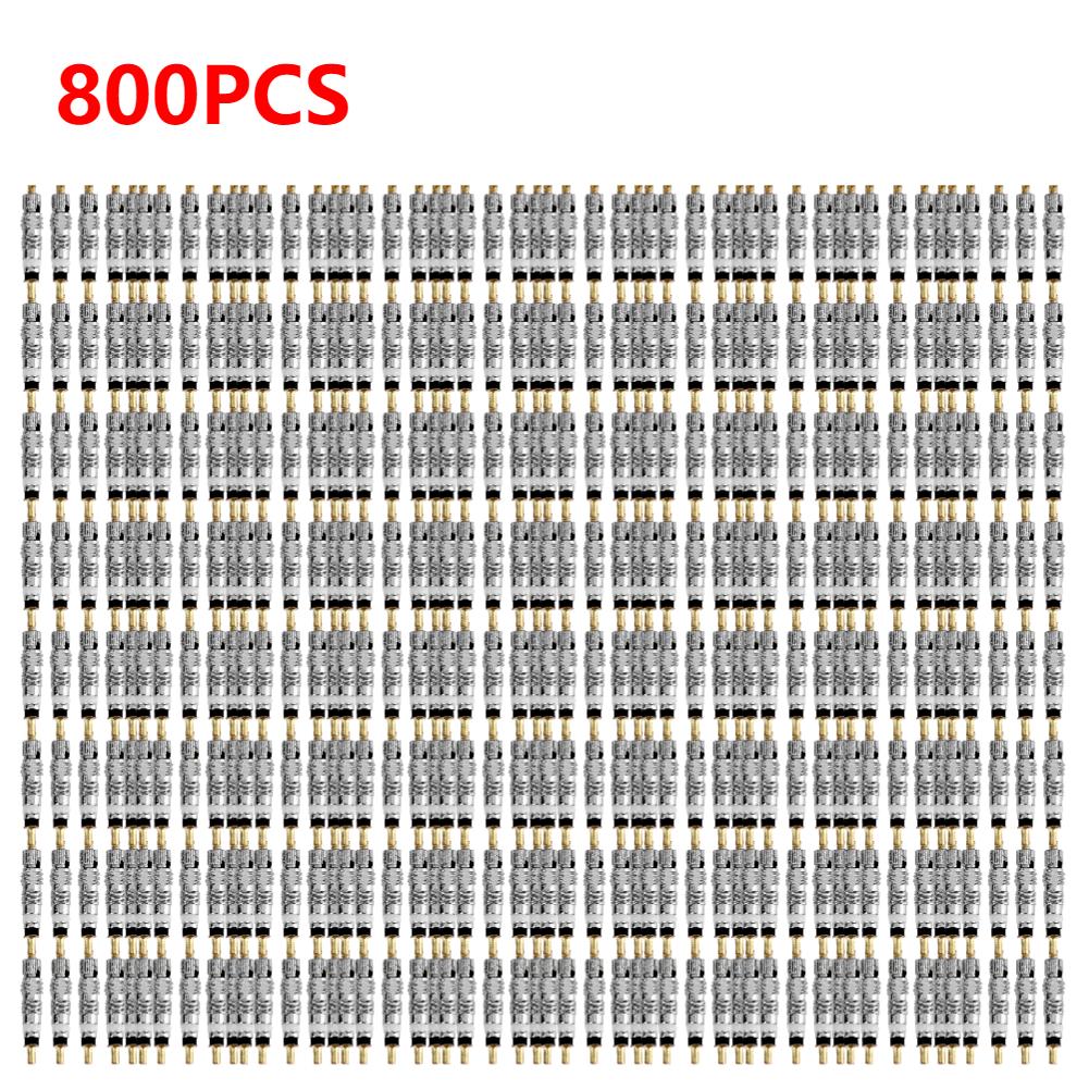 5-1000Pcs Detachable Presta Bicycle Valve Core Replacement Brass CNC FV MTB Road Bike Tire Tubes Service Parts Repair Tools