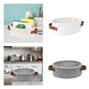 Storage Basket Cotton Rope Baskets for Organizing for Bedside Desk Bedroom