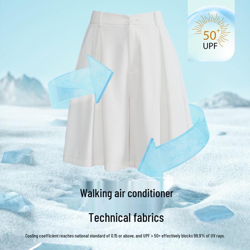 ESE-Y Women's Summer High-Waist A-Line Culottes