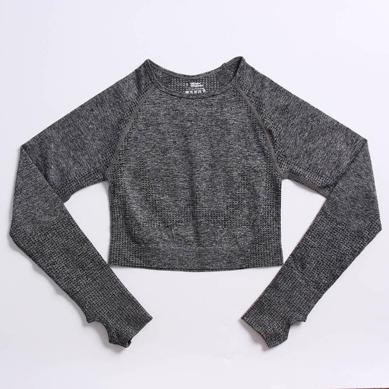 New European & American Women's Quick-Dry Yoga Set: Long Sleeve Top, Sport Vest, Tight Pants.