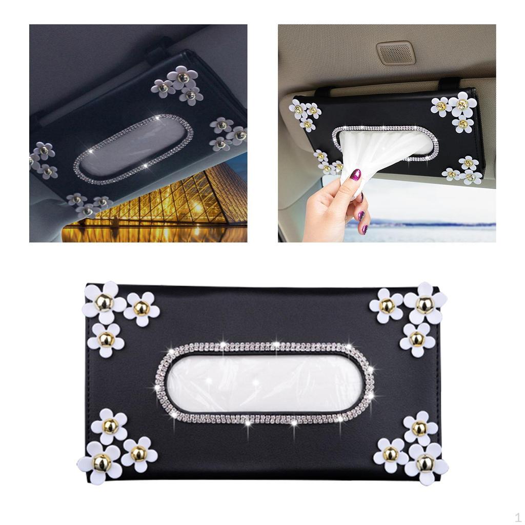 Car Tissue Dispenser Box for Home and Office Use