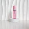 60ml Red Translucent Mousse Dispenser: Cosmetic Brush Foam Bottle for Face Wash and Travel Use