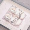 Girls' Minimalist Sandals Chic 2024 New Kids Versatile Princess Sandals for Vacation Girls Rhinestone Fairy Style Beach Shoes