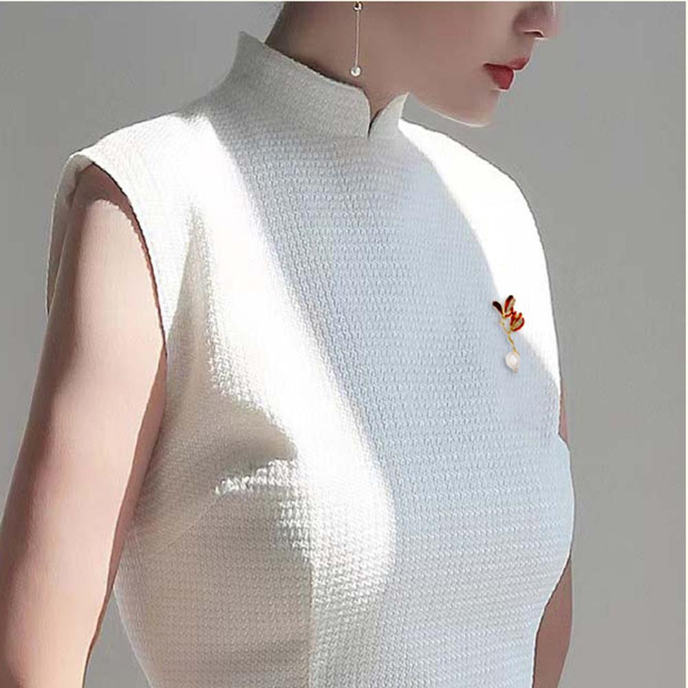 Senior Brooches Flower Leaf Brooch Pins for Women Suit Pendant  Fashion Brooches Jewelry