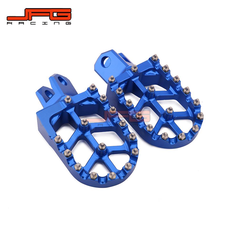 CNC Aluminium Fußrasten für RMZ125, RMZ250, RMX250, DRZ400 Offroad-Motorräder