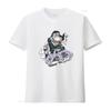 Ben Davis T shirt Mens  Classic Car Gorilla Print Cotton White Small vintage Washed Stretched Comfortable Casual