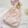 New Beach Tote Bag Fashion Women Summer Large Capacity Dots Shoulder Bag Tote Handbag Shopping Shoulder Bags