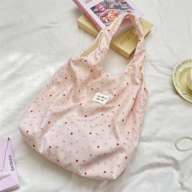 New Beach Tote Bag Fashion Women Summer Large Capacity Dots Shoulder Bag Tote Handbag Shopping Shoulder Bags