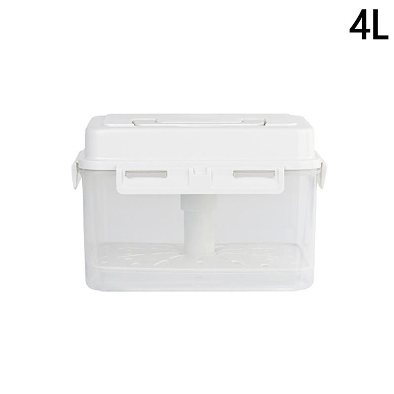 4/5L Pickle Jar Leakproof Pickle Fermentation Container For Gherkin Sauerkraut Kimchi Storage Container And Fermentation