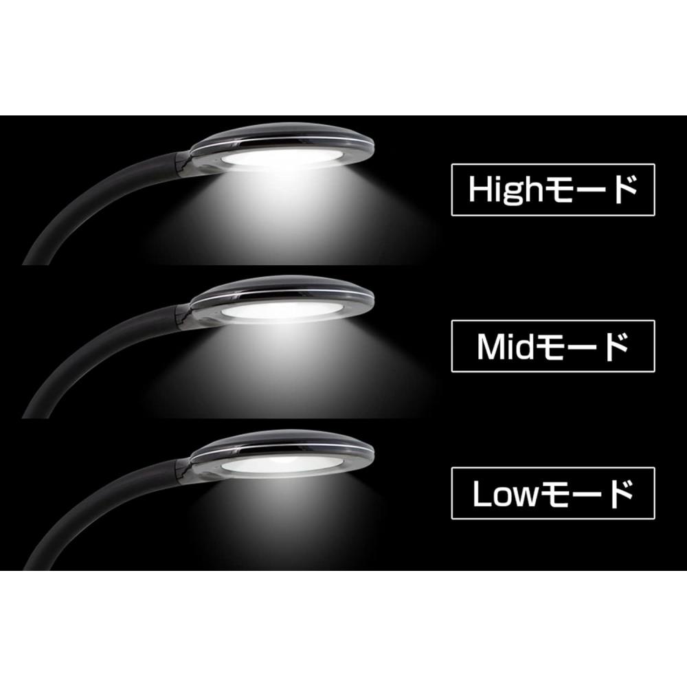 Gentos Led Desk Light Eye Friendly 520 Lumens Dk R255bk