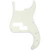 Musiclily Pro 13-Hole Precision Bass PB Pickguard for 5-String Fender American Precision Bass, Ivory, 3-Piece Set