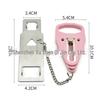 Portable Double-Headed Anti-Theft Door Lock & Stopper