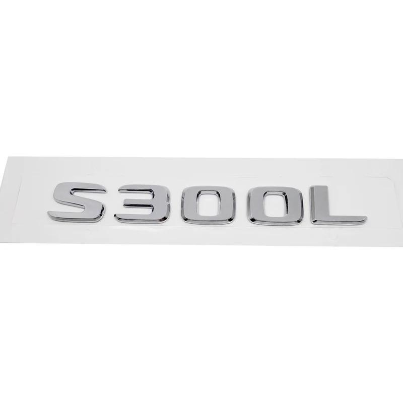 CXAFM1 ABS S300L S320 S320L S350 Trunk Rear Logo Badge Emblem Sticker For Mercedes Benz S Class W126 W140 W220 W221 W222