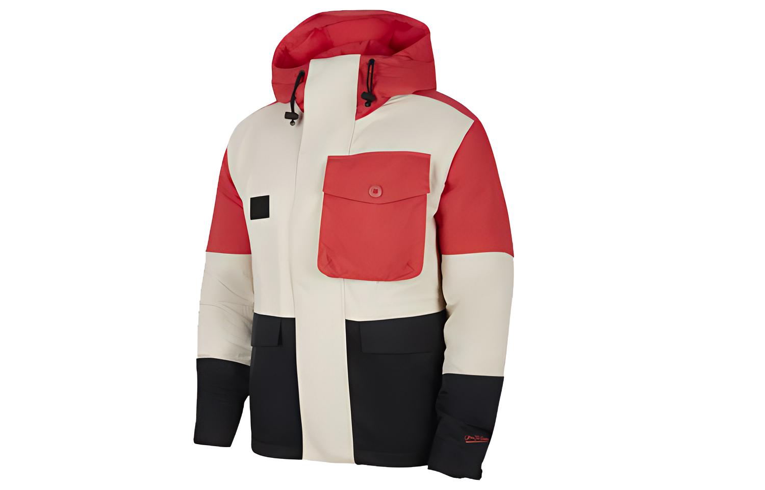 Nike Puffer Jackets Men s Beige Hooded Moderate Other DA6714-604 XXL