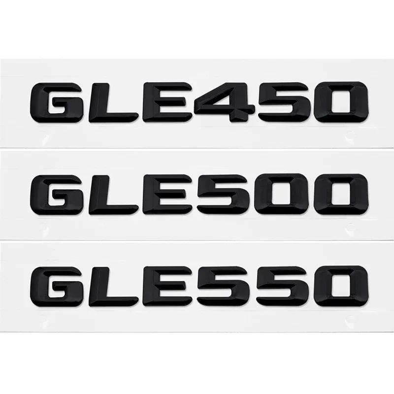 3D Car Rear Trunk Sticker Tail Number Emblem for Mercedes Benz GLE43 GLE63 GLE300 GLE320 GLE350 GLE400 GLE450 GLE500 GLE550