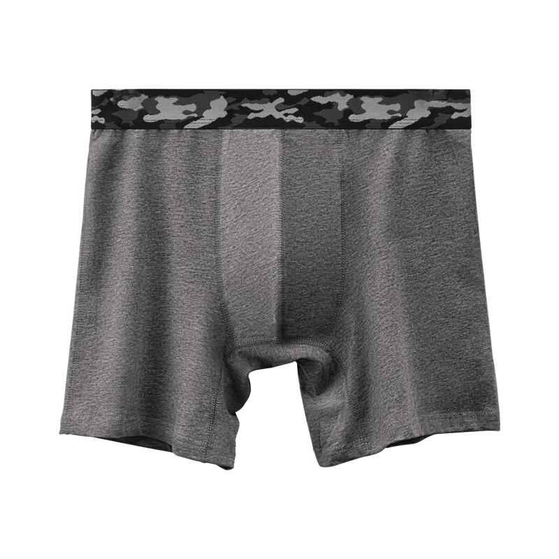 

Мужские спортивные боксеры-брифы Ao Yuansu из хлопка-лайкры, предотвращающие натирание, 3 штуки 3XL