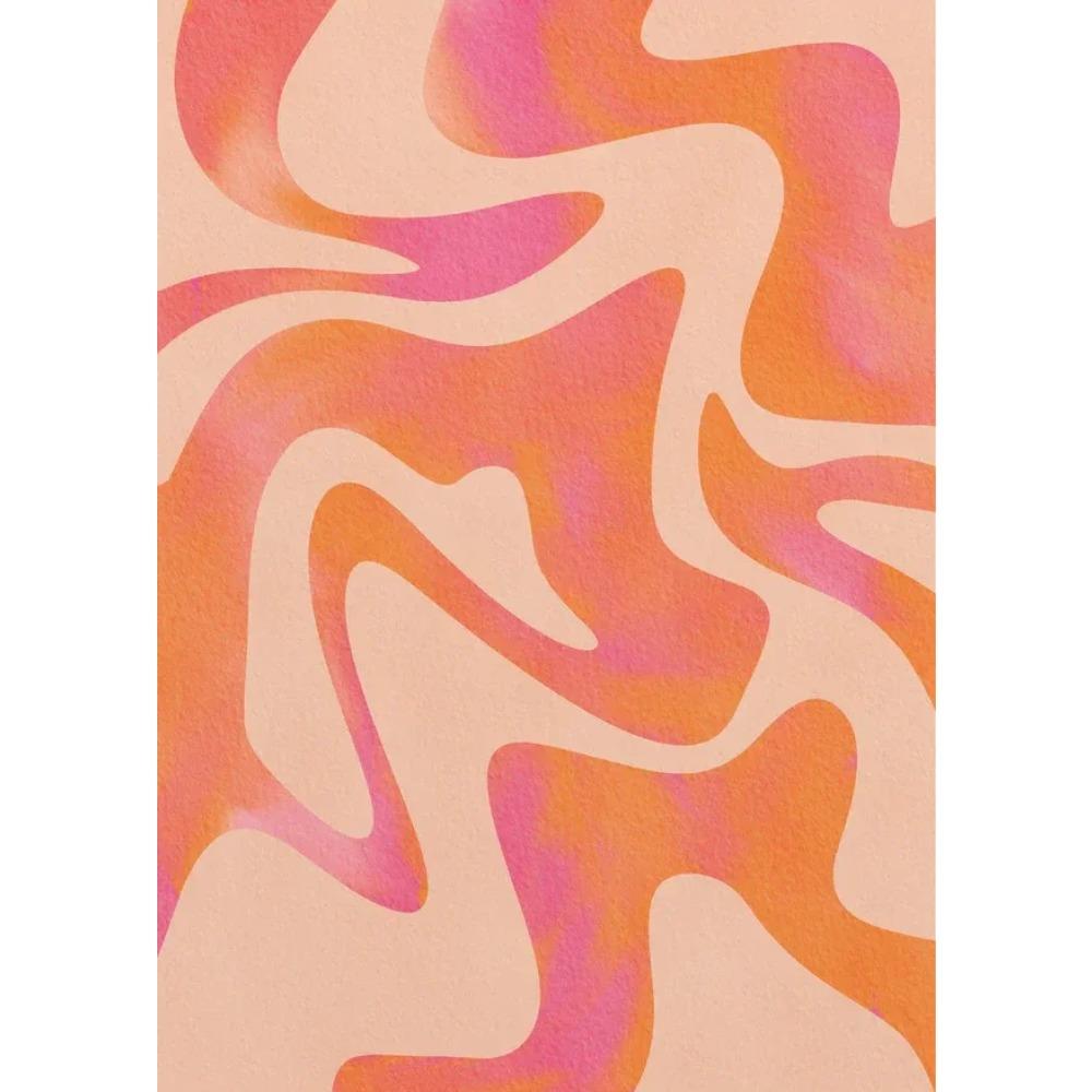 Minimalist Bauhaus Eyes Canvas Print Mid Century Bauhaus Music Vinyl Geometric Wall Art Poster for Modern Living Room Home Decor