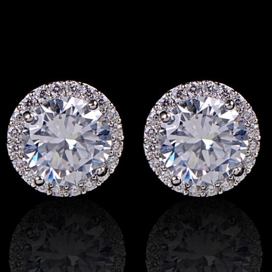 Durable Earrings Easy Matching Women Screw Back