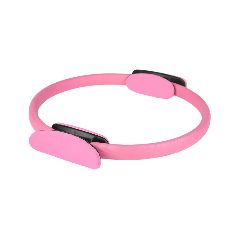 Pilates Ring Fitness Ring with Non Slip Handles Flexible Resistance Exercise Equipment Portable for Thighs Abs and Legs