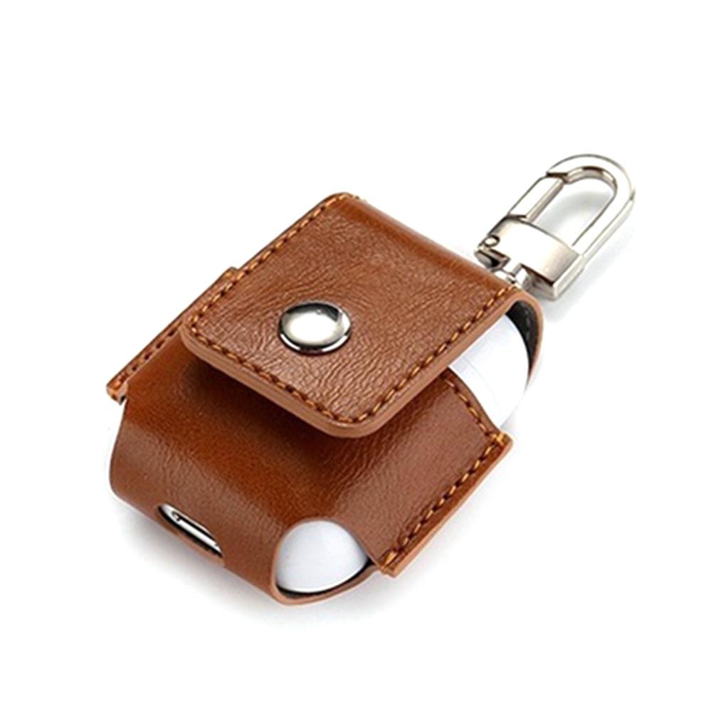 

Беспроводные наушники Зарядный чехол Защитная сумка Противопотерянный Металлический зажим Для коричневый