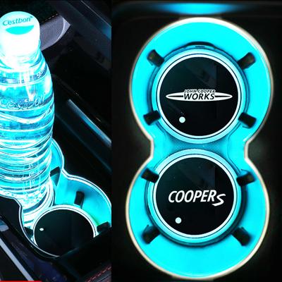 Siebenfarbiges LED-Auto-Wasserachterbahn-Atmosphärenlicht für Mini Coopers R56 R50 R51 R52 R53 R52 R55 R57 R58 R59 R60