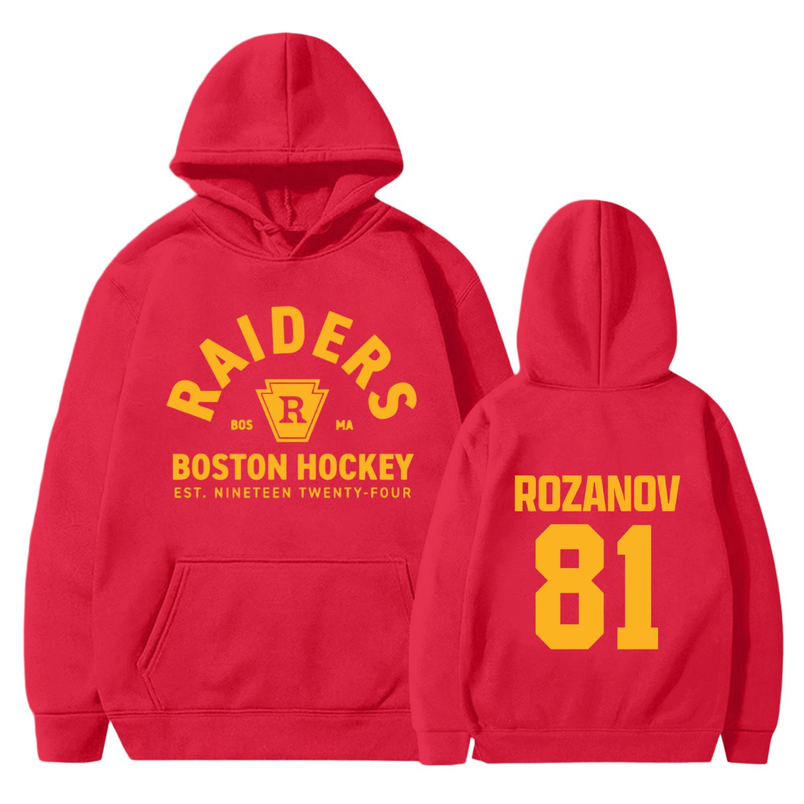 Raiders Boston Hockey Heated Rivalry Hoodie Heated Rivalry Pullover Sweatshirt Heated Rivalry Design Heated Rivalry Print Casual Hooded Top XL красный