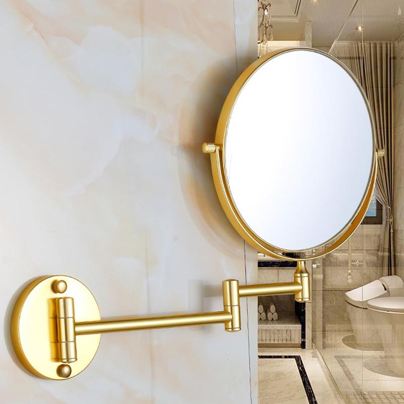 Gold/Black Frame 360 Degree Rotation Double-sided