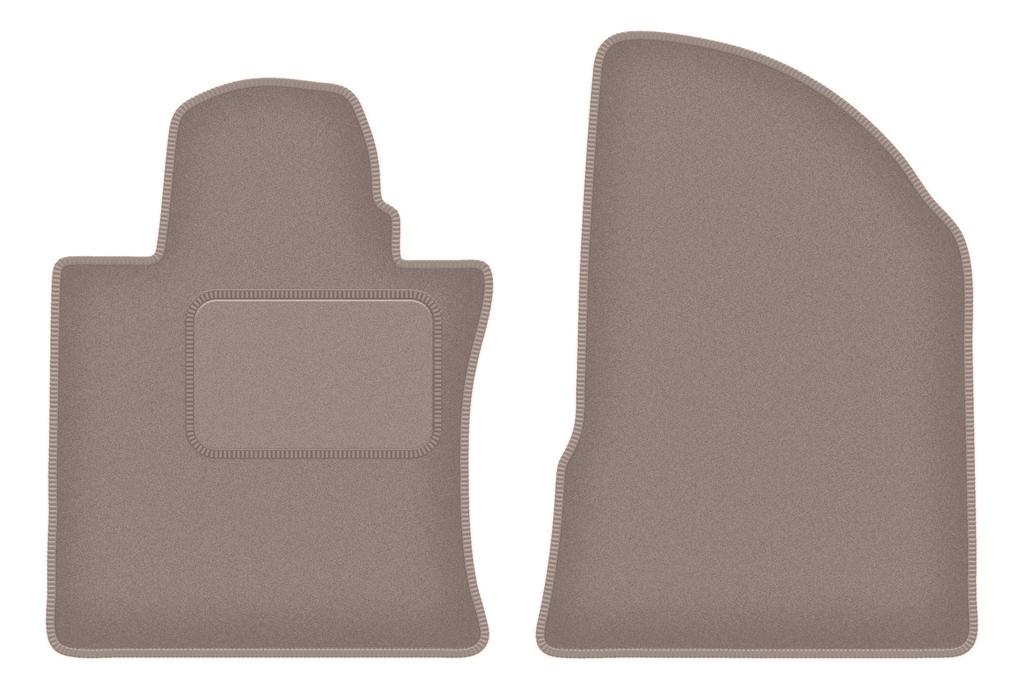 Beige front floor mats for: SsangYong Korrando IV SUV (2019-)