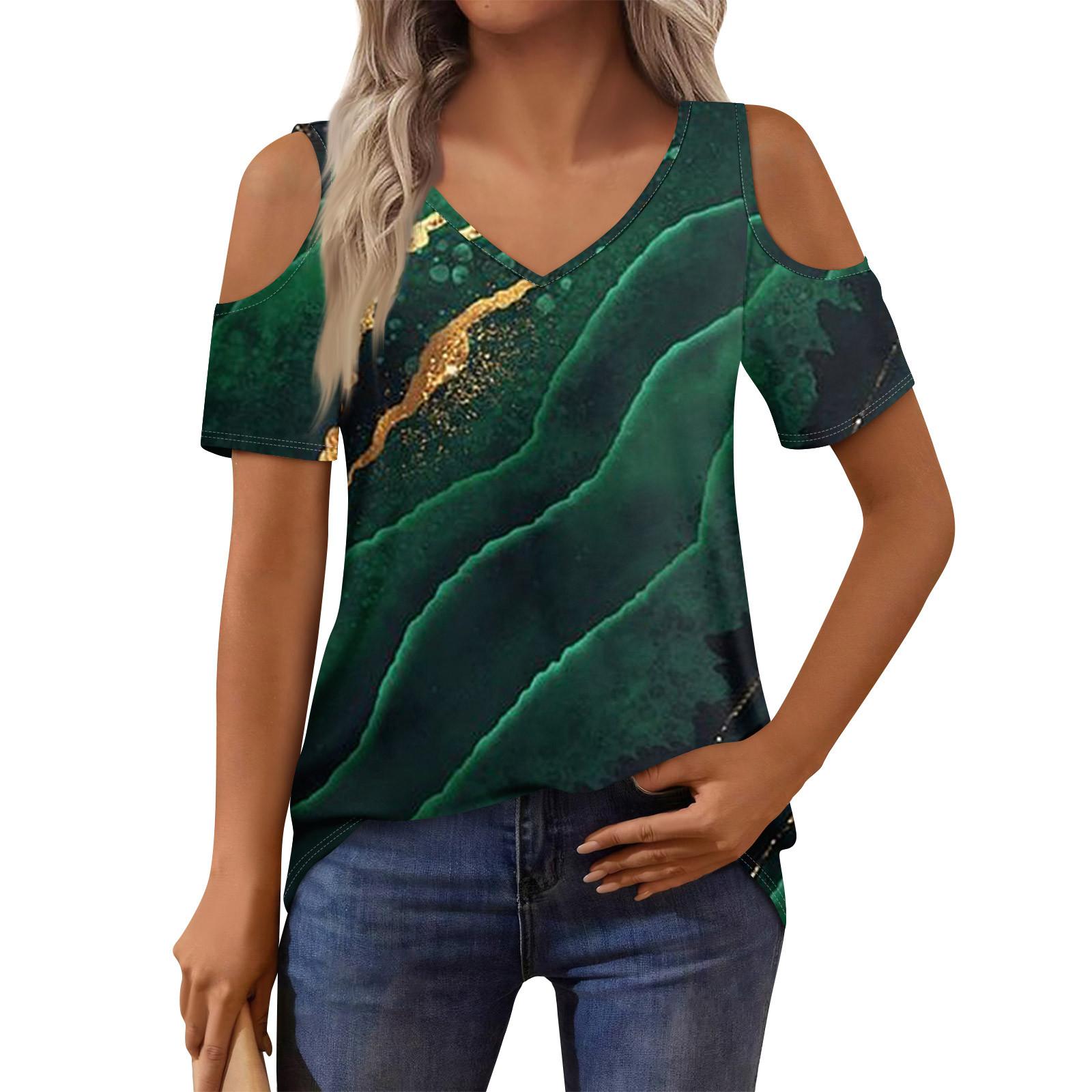 

Женская футболка, элегантная повседневная рубашка с принтом, короткий рукав, летний топ свободного кроя XXXL