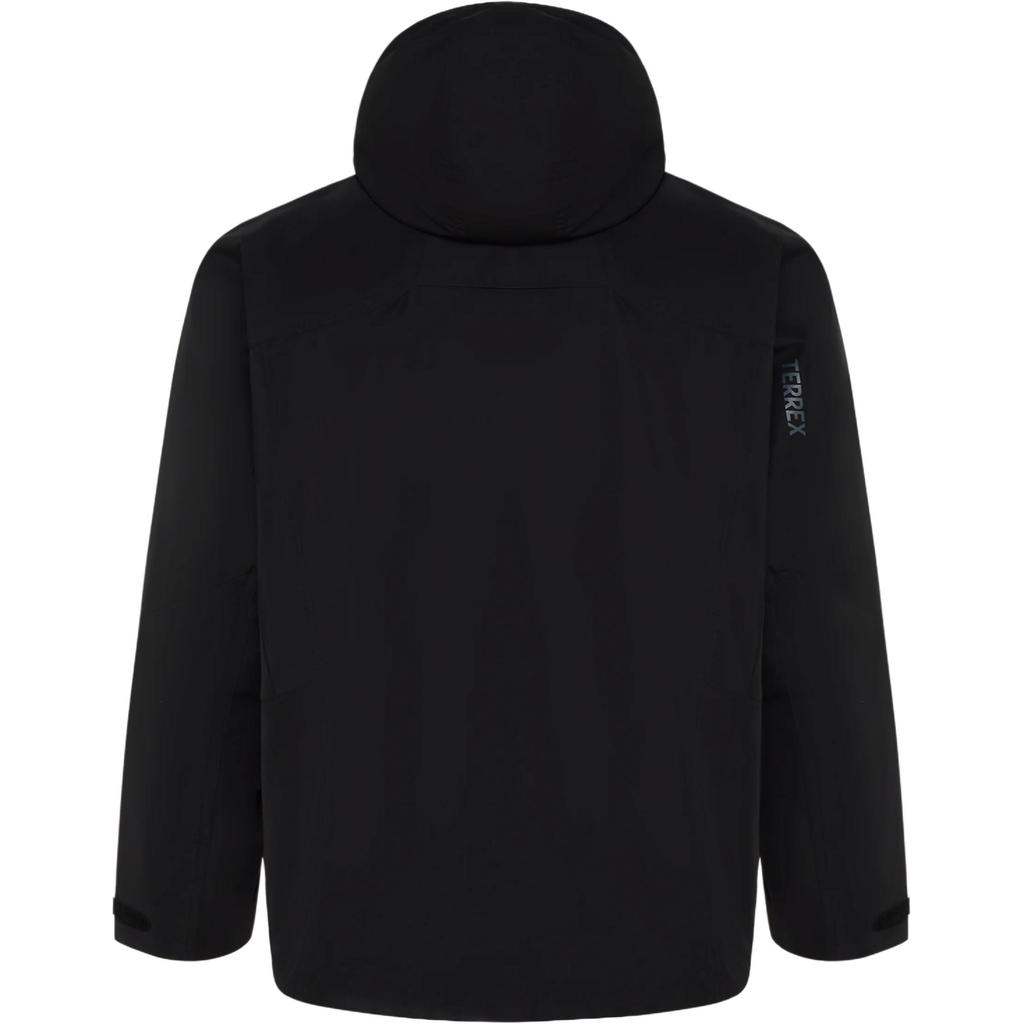 Men's Adidas Terrex Jackets Men's Black Hooded (Non-detachable) Moderate