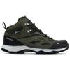 Decathlon MH100 Abrasion Resistant Breathable Mid Top Hiking Shoes Men's Green