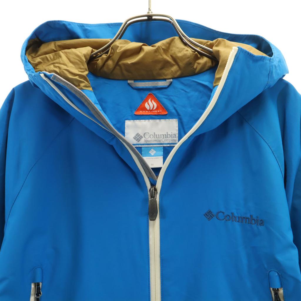 Columbia Decruz Summit Jacket M Light Blue Outdoor OMNI-HEAT Men's Used