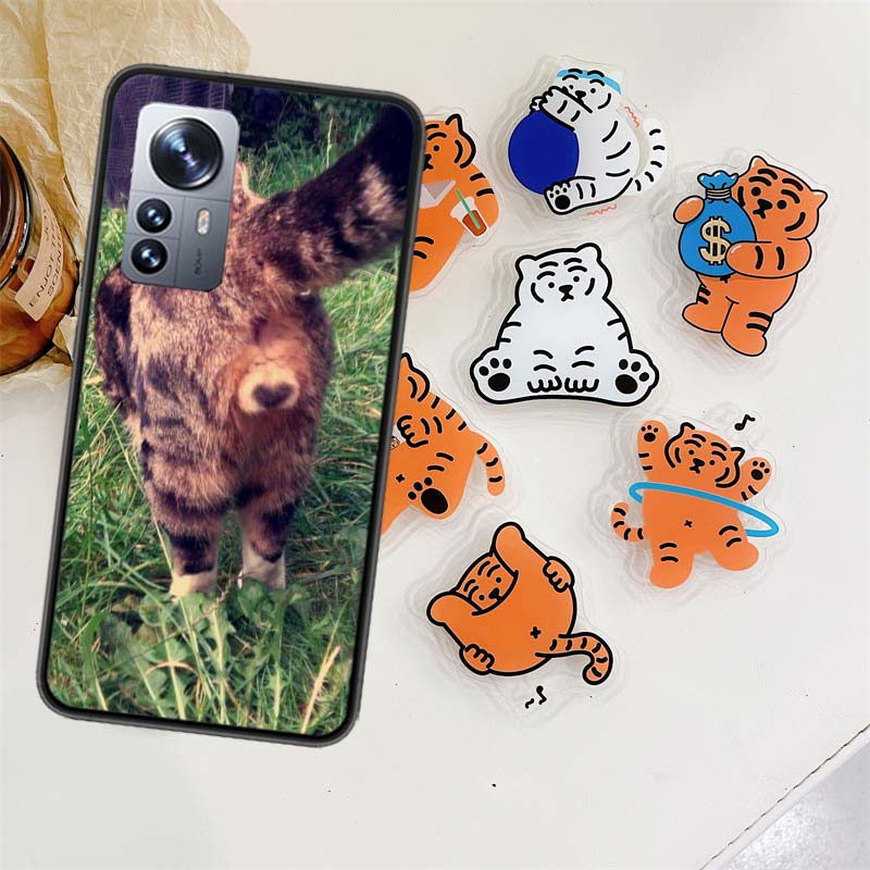 Pet Cat Funny Memes Phone Case For Xiaomi Poco X7 X6 M8 M7 M6 M4 M3 X4 Pro F7 Ultra M5S Mi 14 14T 15 15T 12T 10T Pro 12S 12 11 L